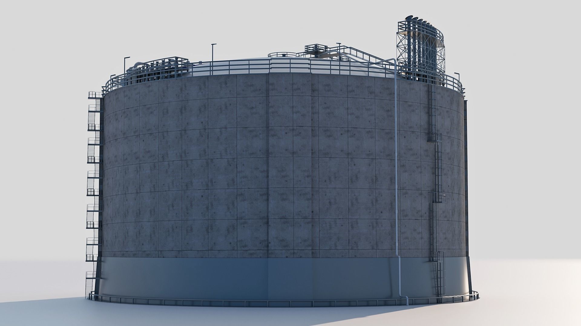 3D model Gas storage VR / AR / low-poly | CGTrader