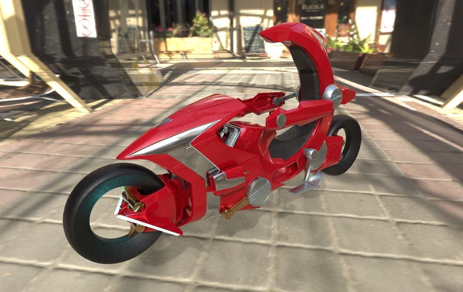 Yu-Gi-Oh 5Ds D Wheel Yusei Go 3D model | CGTrader