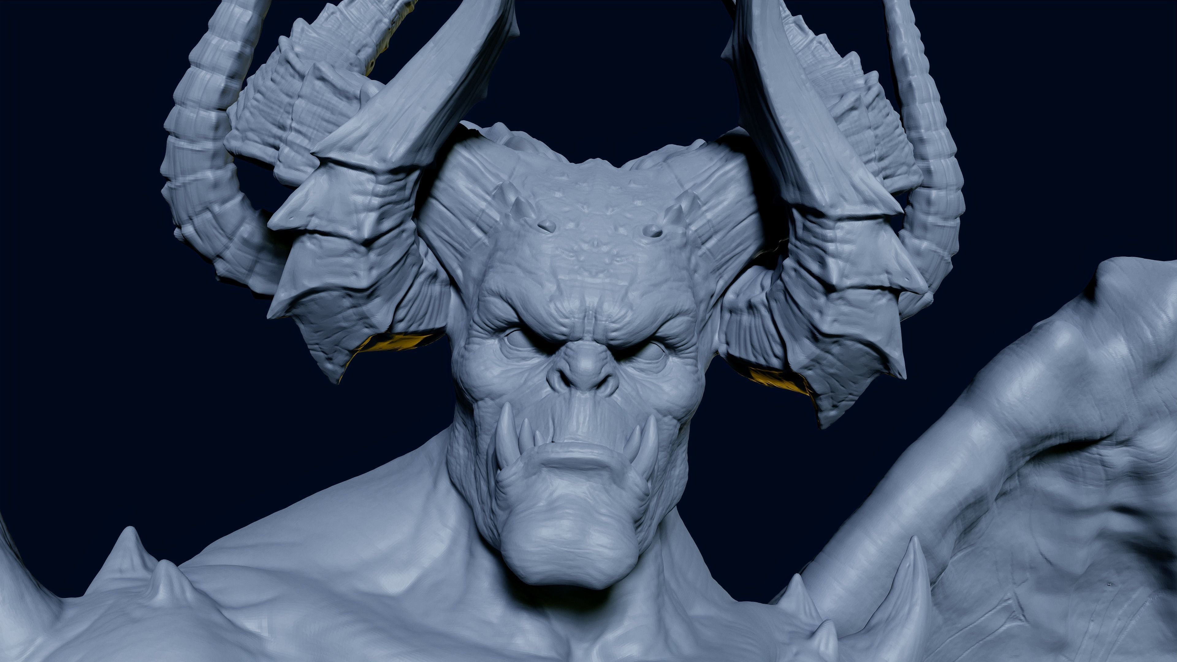 Face to Face 3D model 3D printable | CGTrader