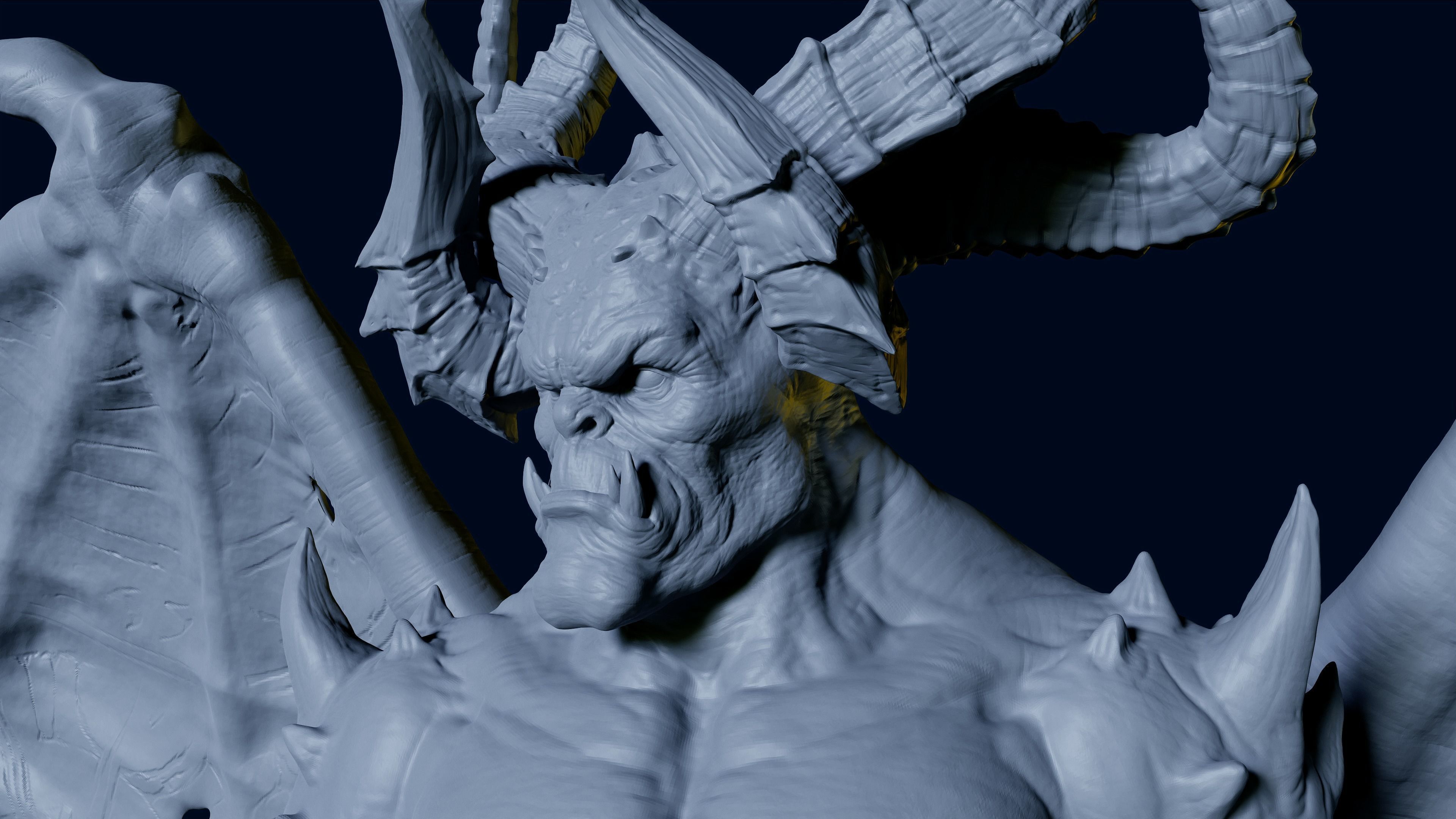 Face to Face 3D model 3D printable | CGTrader
