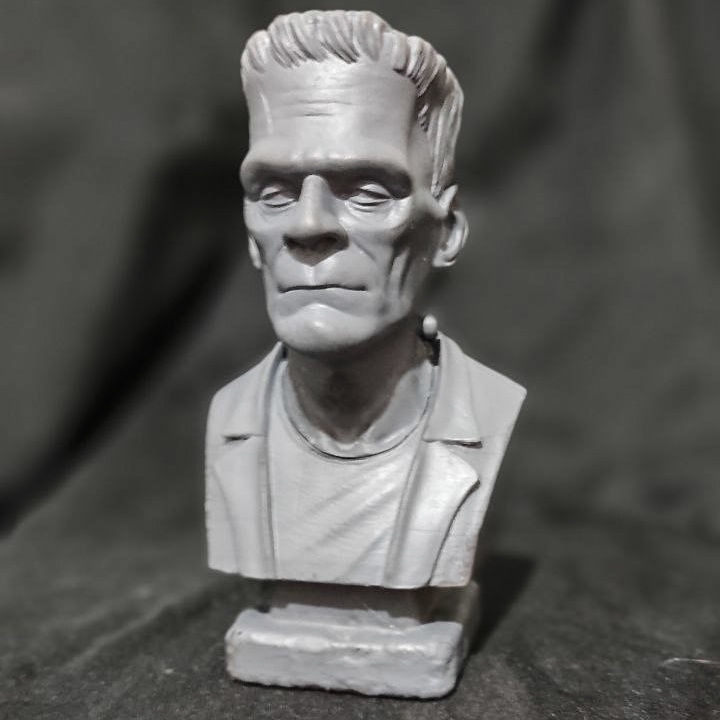 frankenstein monster bust 3D model 3D printable | CGTrader
