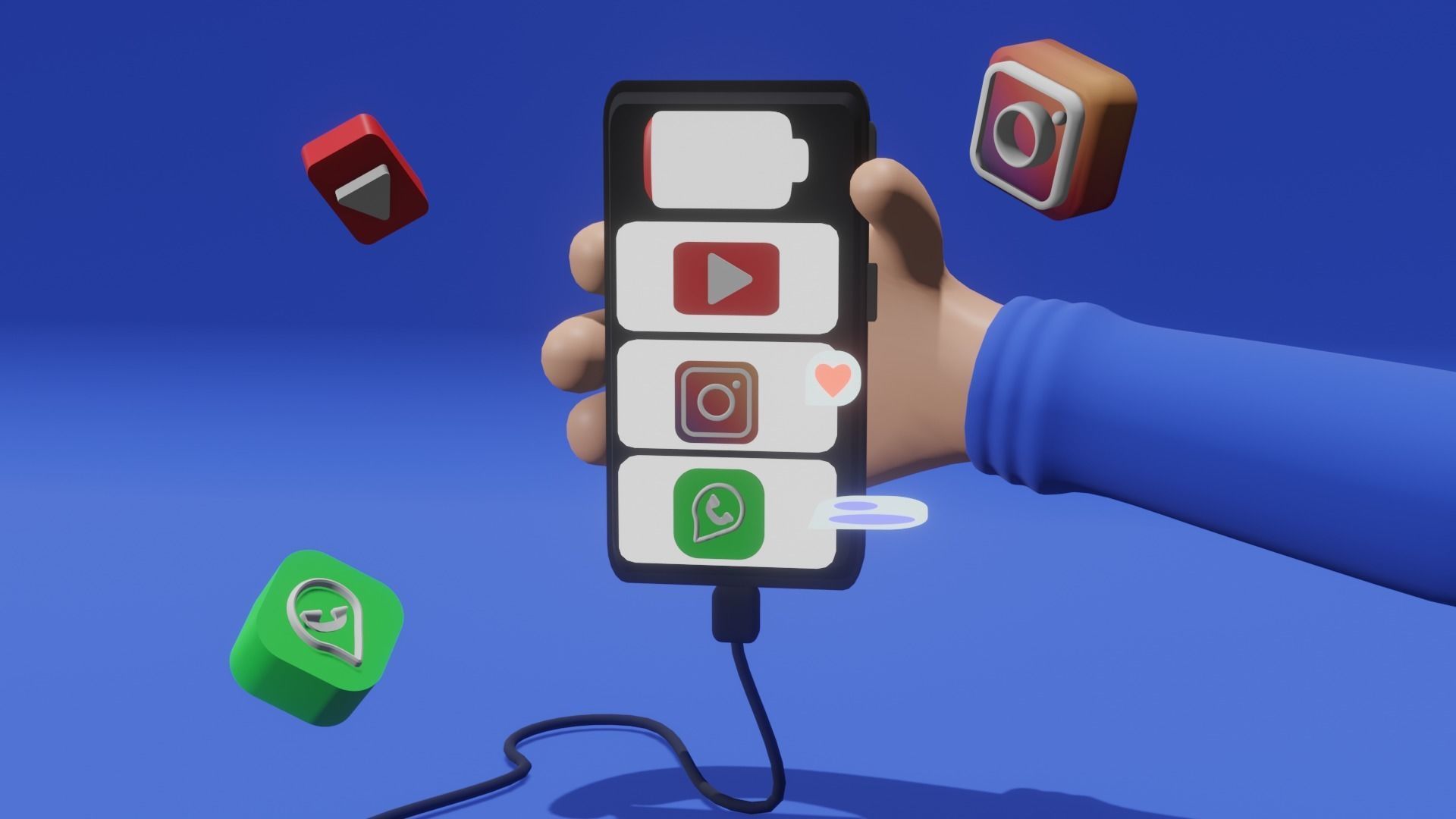 Handy animation free 3D model animated | CGTrader