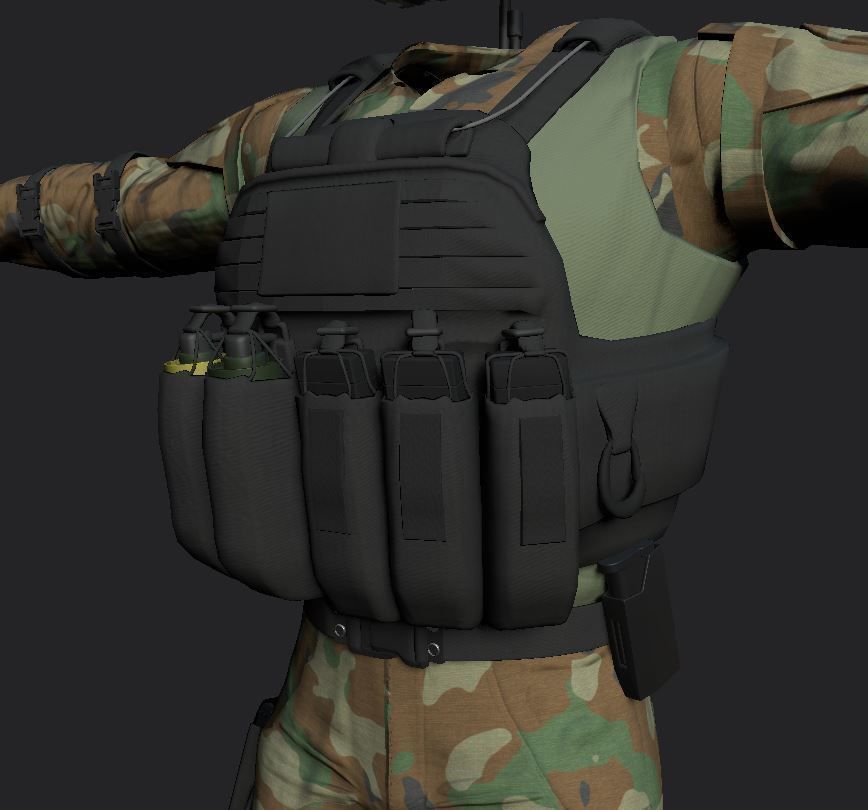 3D model Solider South East Asia VR / AR / low-poly | CGTrader