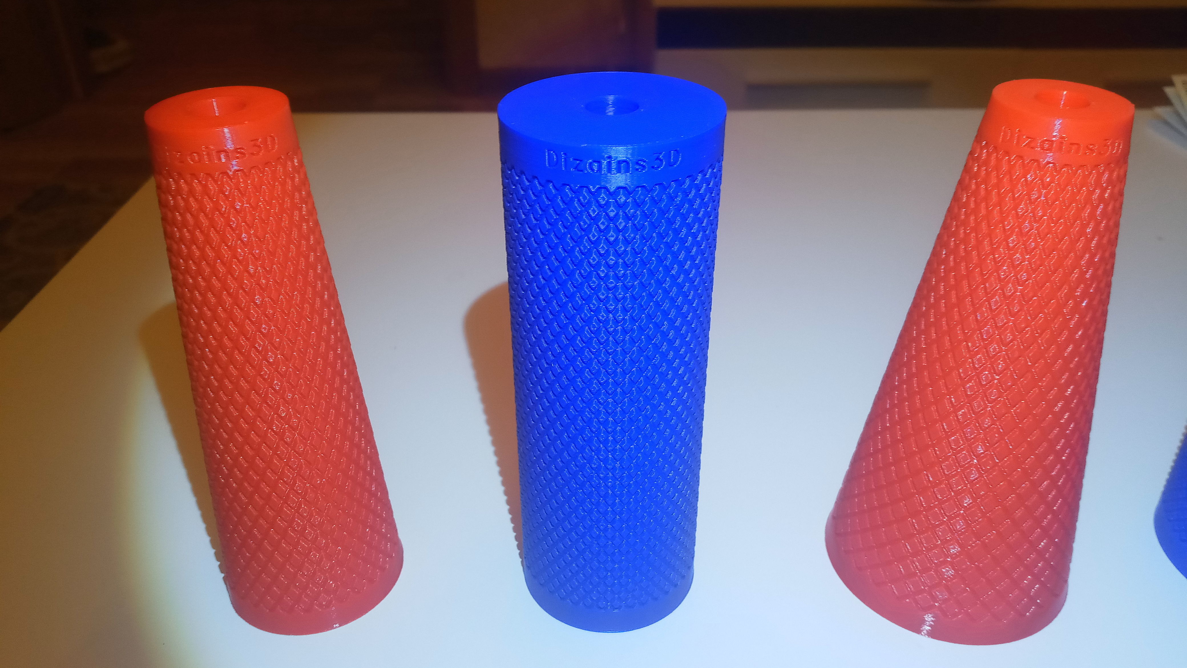 Arm Wrestling Training Equipment Handles Cone and Cylinder 3D model 3D