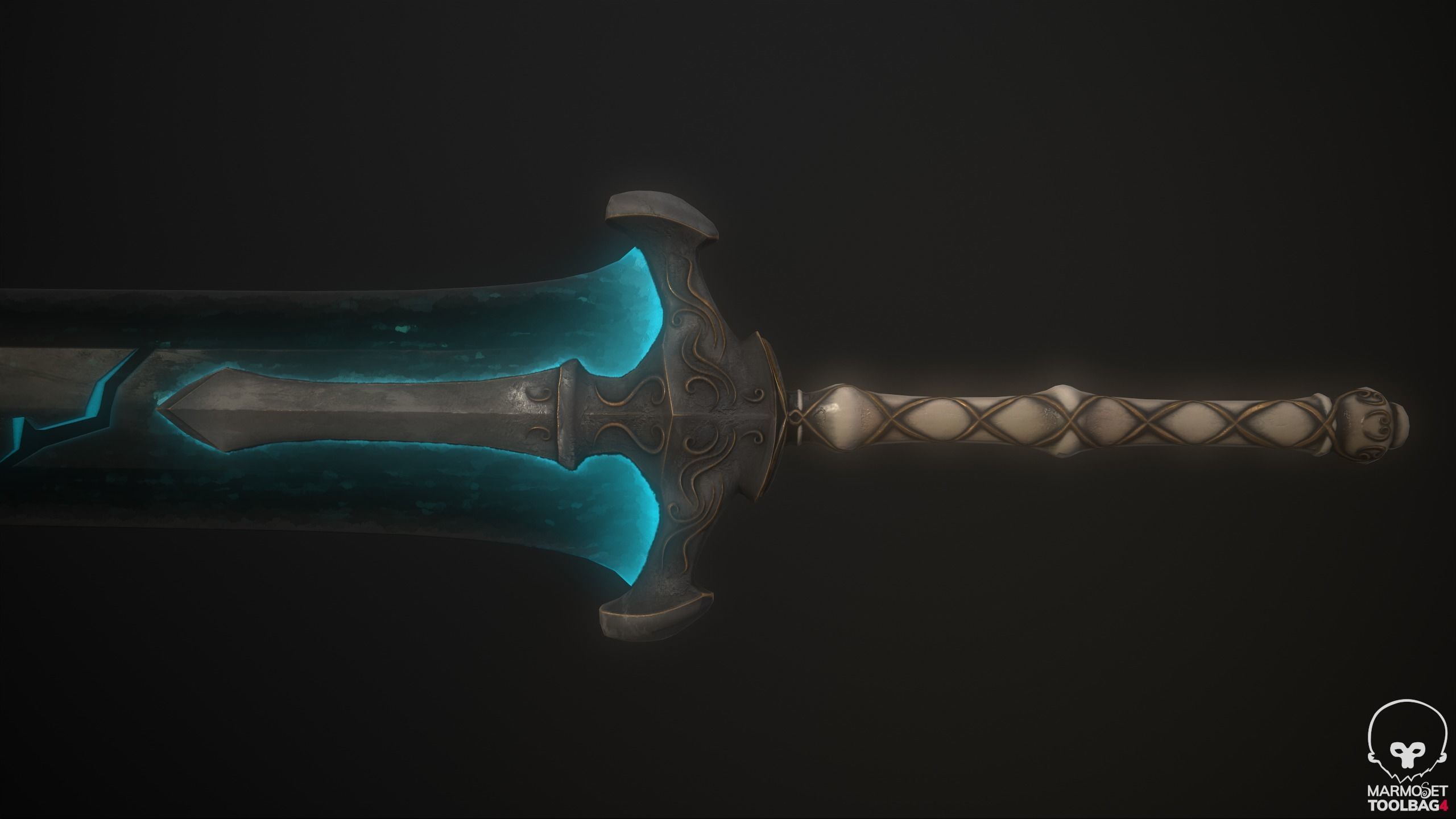 3D model Shards of Glory greatsword VR / AR / lowpoly CGTrader