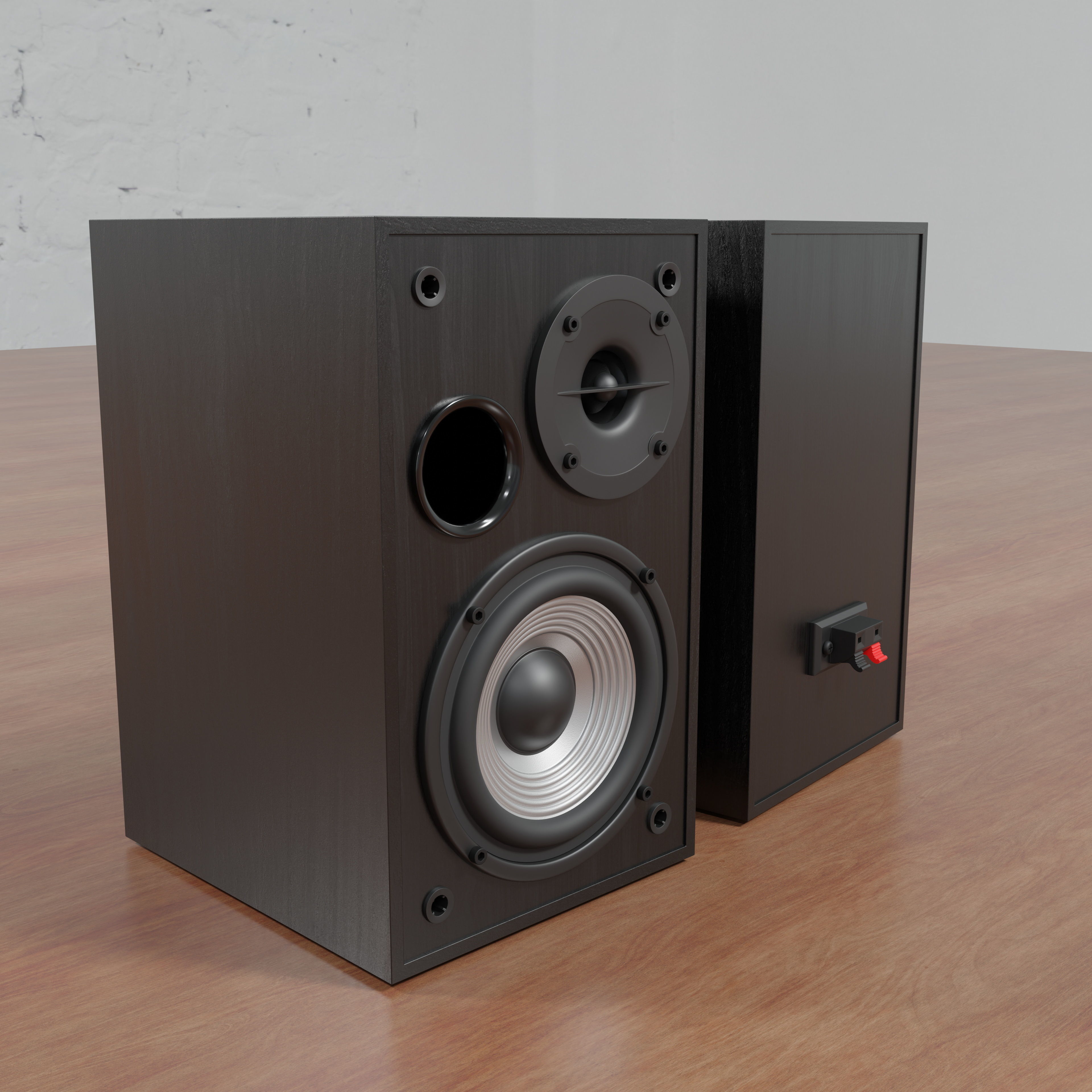 Edifier R980T Speaker 3D model CGTrader