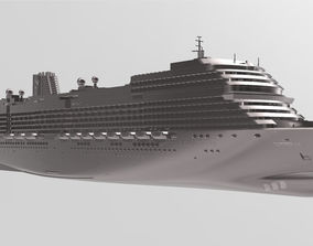 Cruise ship 3D Printing Models | CGTrader