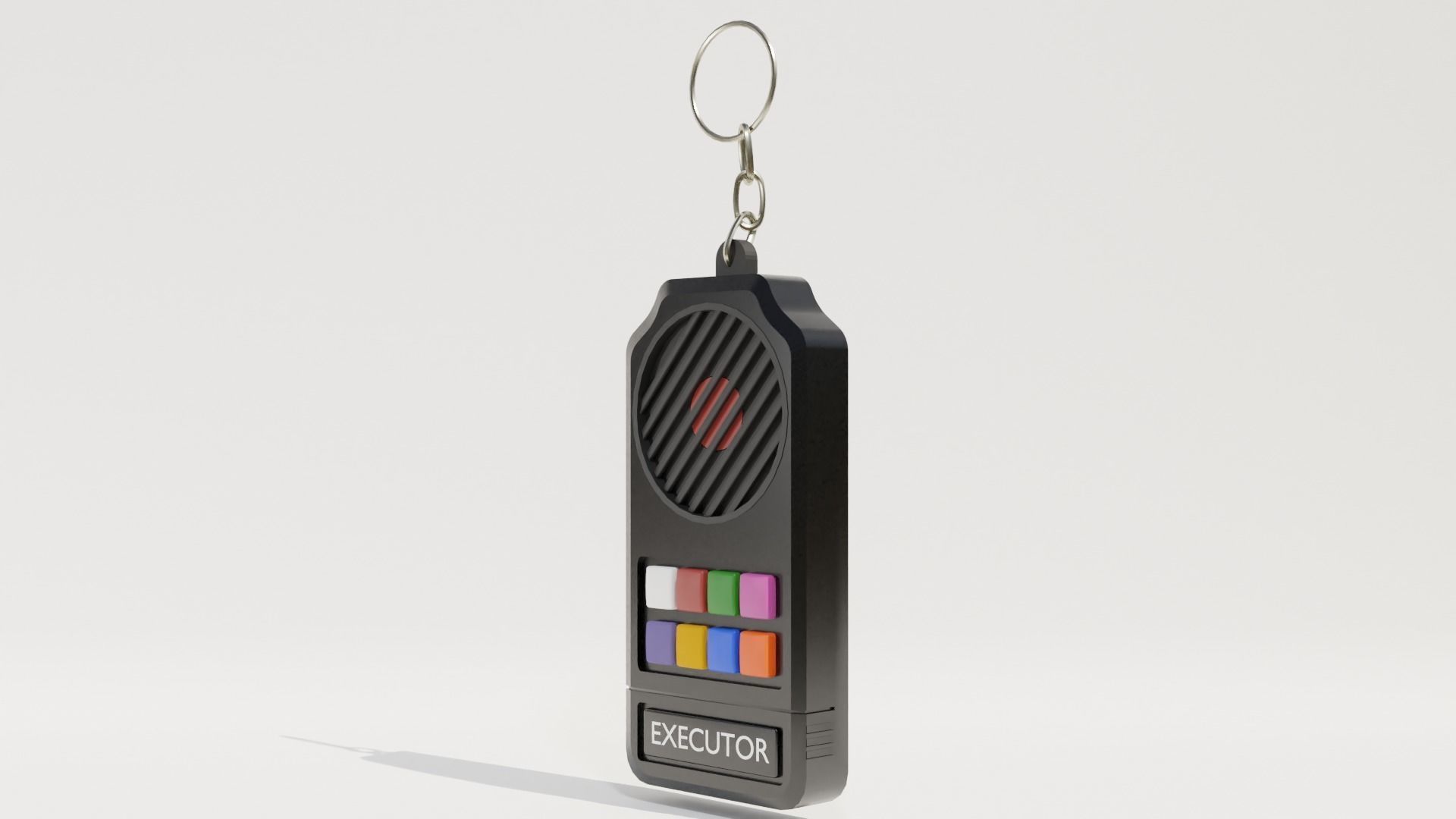 executor key chain 3D model | CGTrader