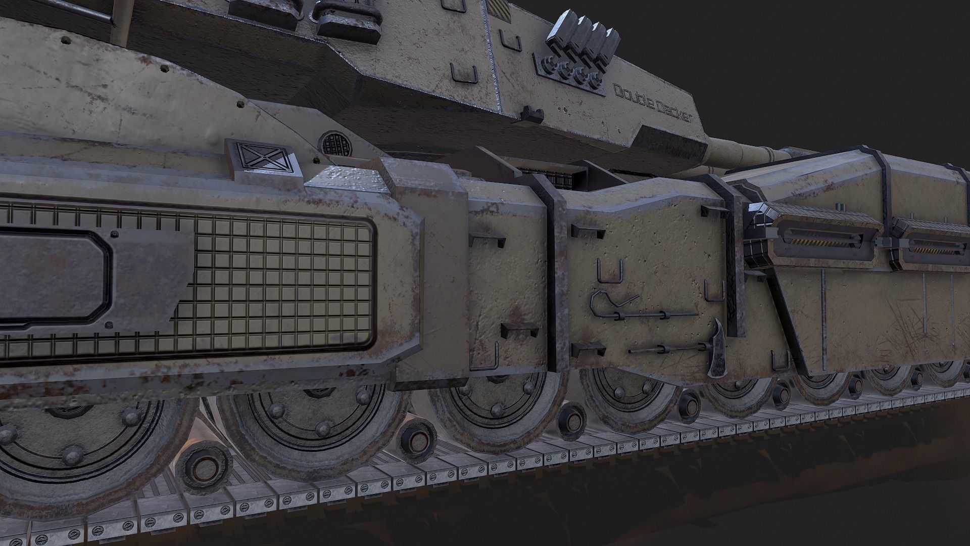 3D model Type 61 tank VR / AR / low-poly | CGTrader