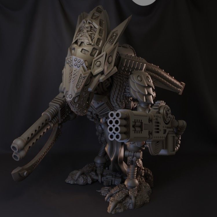 RA - Pattern Dreadnought 3D model 3D printable | CGTrader