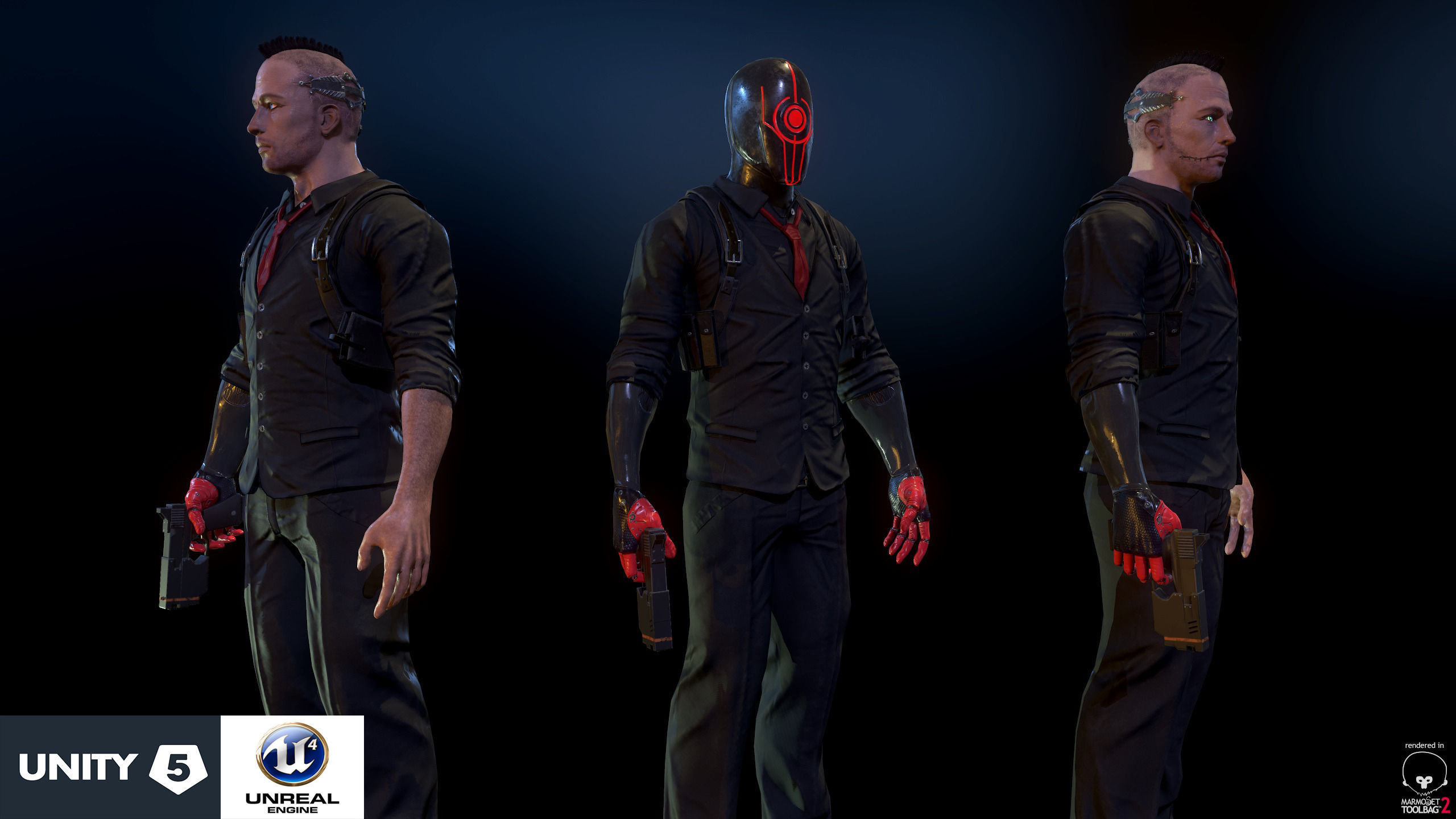 Cyberpunk detective