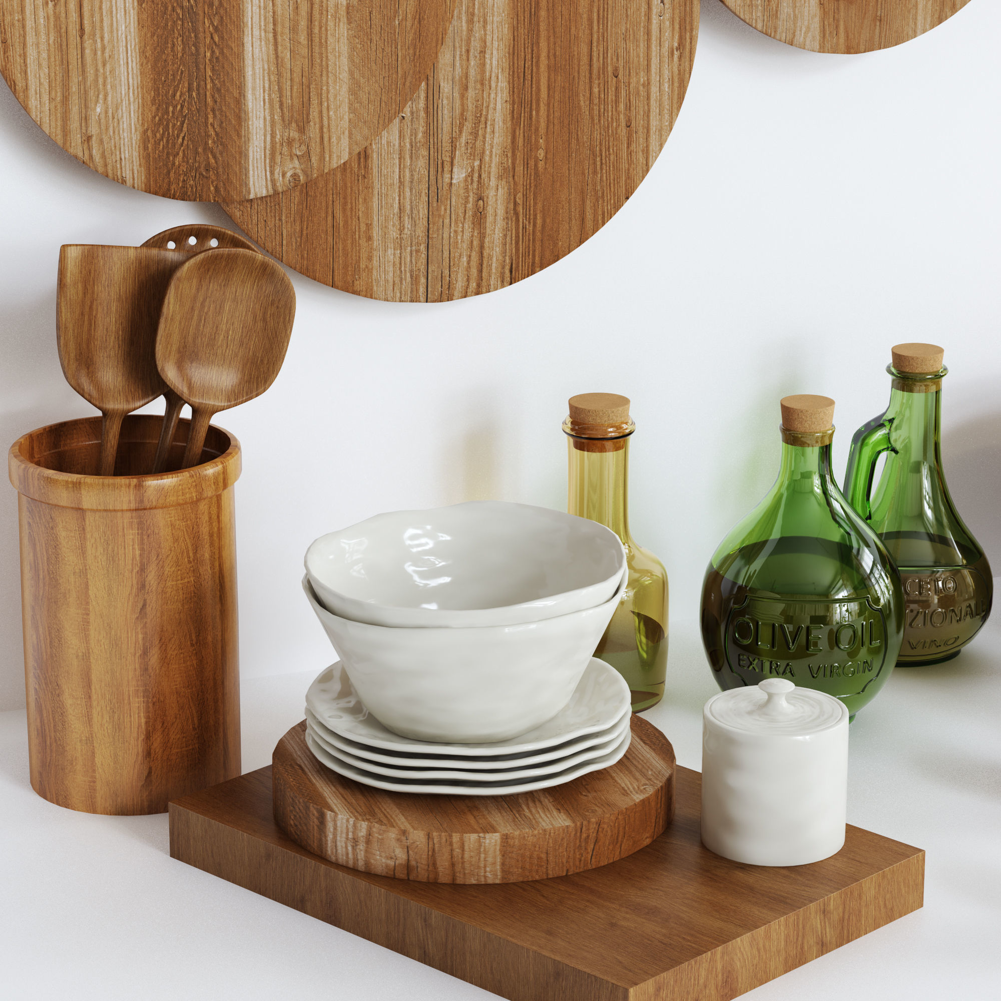 Zara Home Kitchen Set 3D model CGTrader