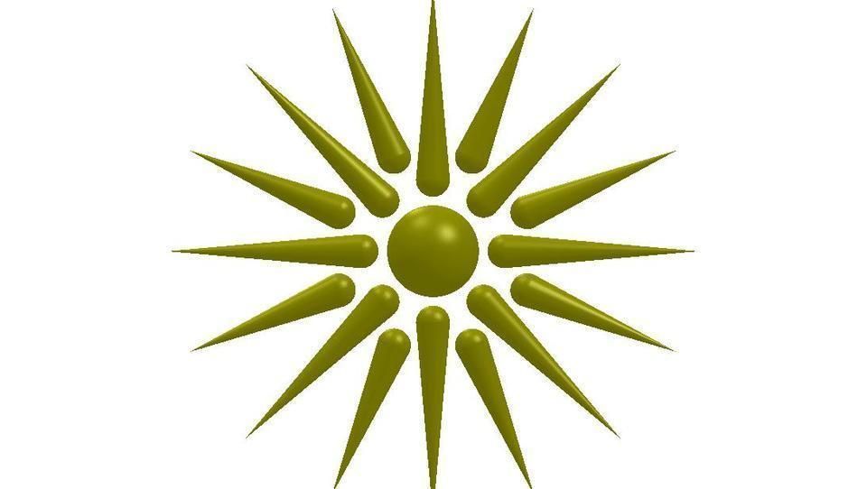 Vergina sun free 3d model cgtrader Vergina sun free 3d model cgtrader