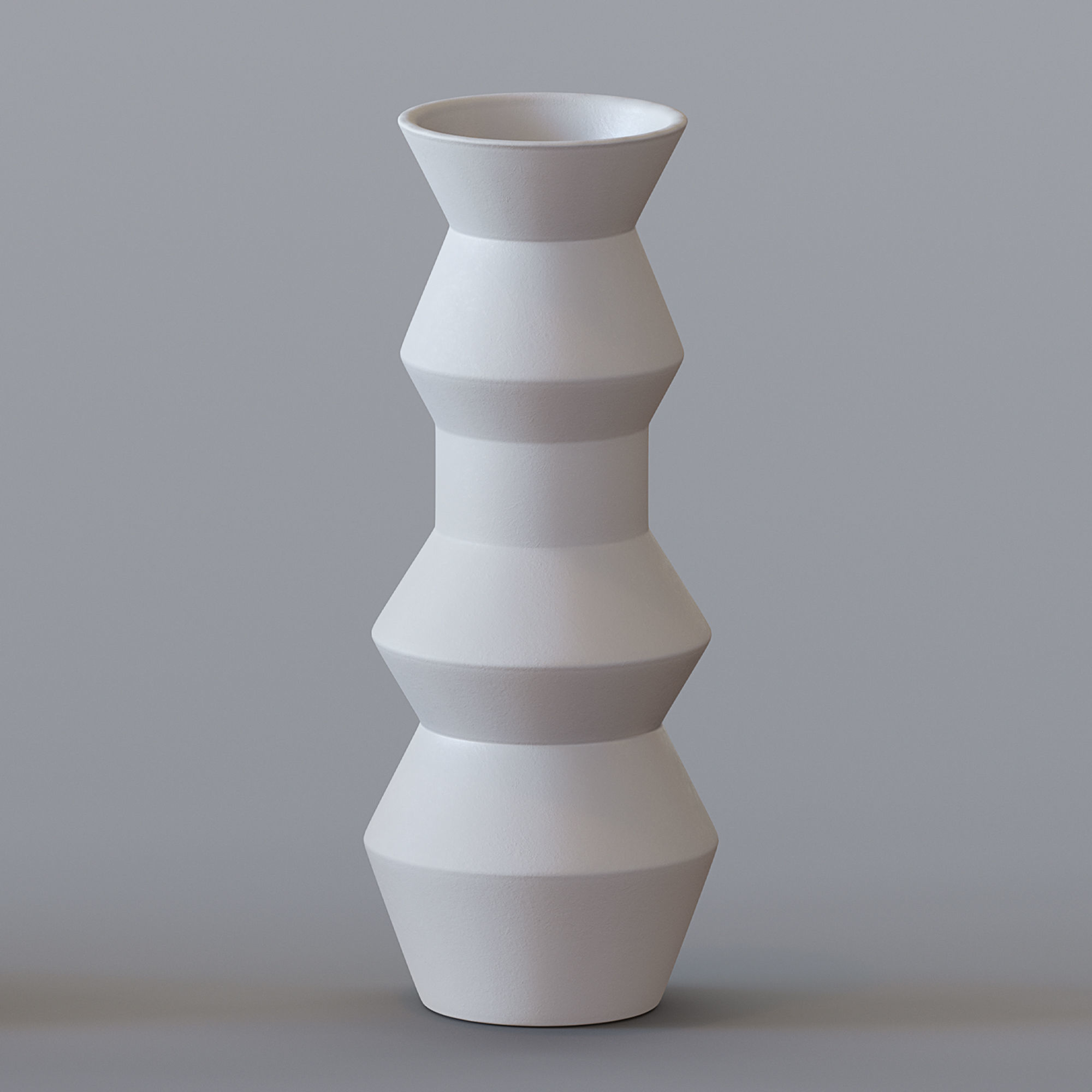3D model West ElmCeramic Totem Vases VR / AR / lowpoly CGTrader