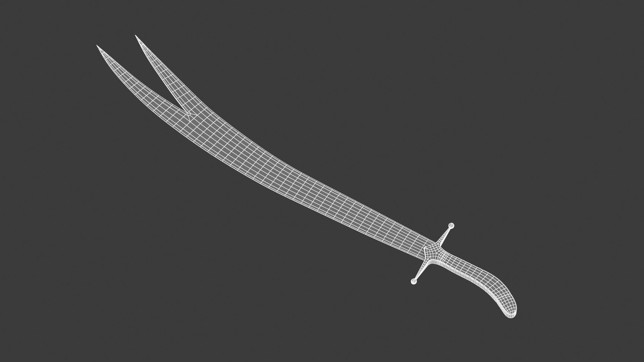 3D model Zulfiqar sword of sultan VR / AR / low-poly | CGTrader
