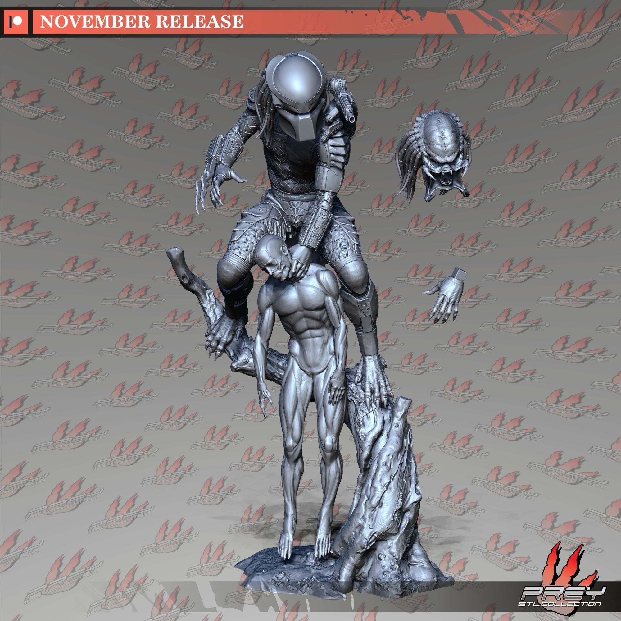 PREDATOR 3D model 3D printable | CGTrader