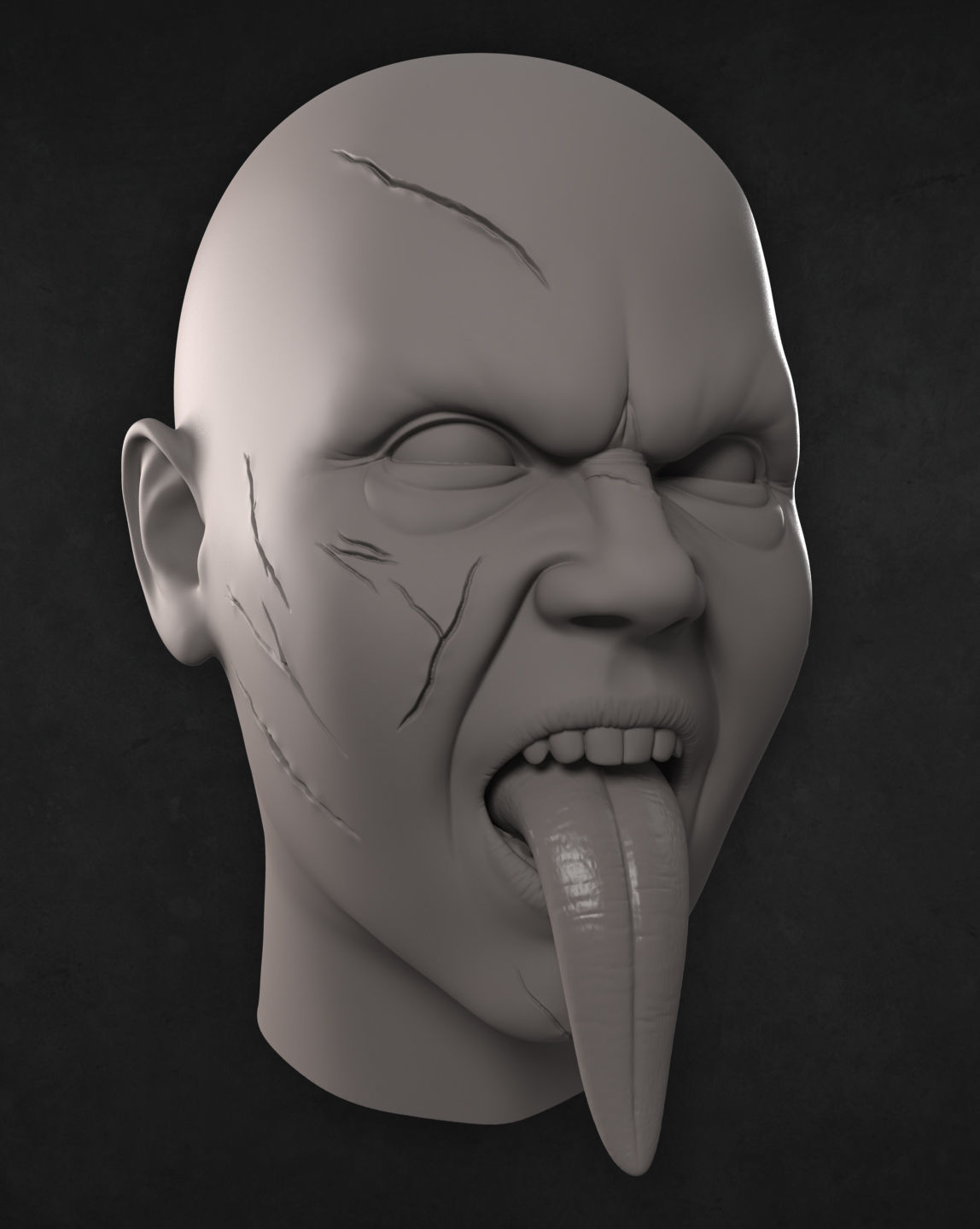 Regan MacNeil from the Exorcist 3D model 3D printable CGTrader