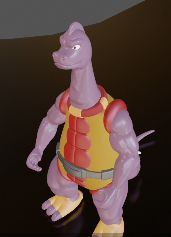 Brachio Thunder Dinosaucers 3D model 3D printable CGTrader