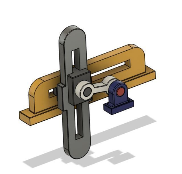 Slider Mechanism 3D model | CGTrader