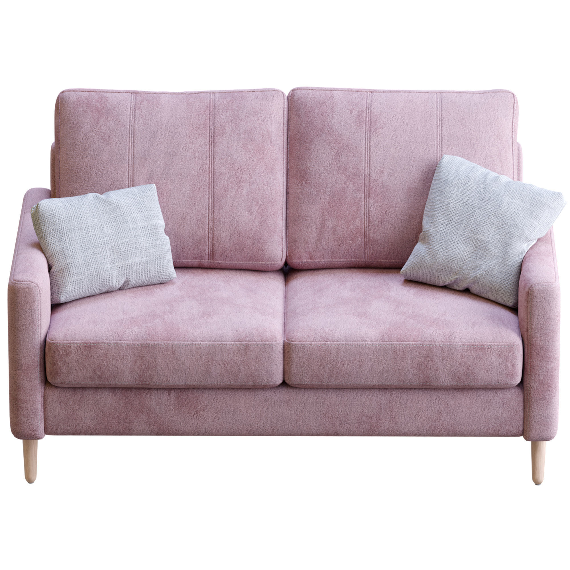 Block Jumbo loveseat Fabric Sofa 3D model CGTrader