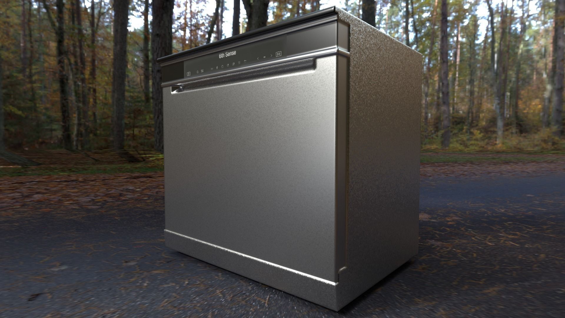 3D model Dishwasher Gameready VR / AR / lowpoly CGTrader