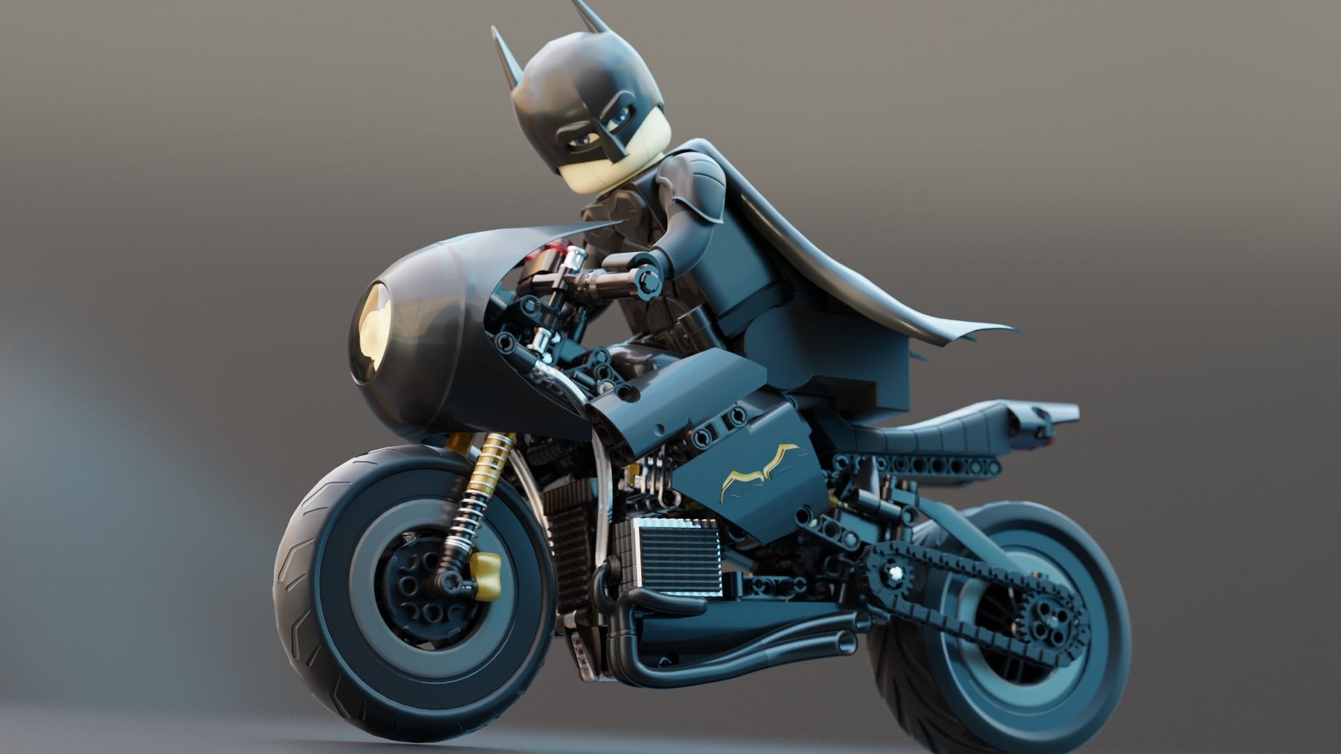 batman lego bike