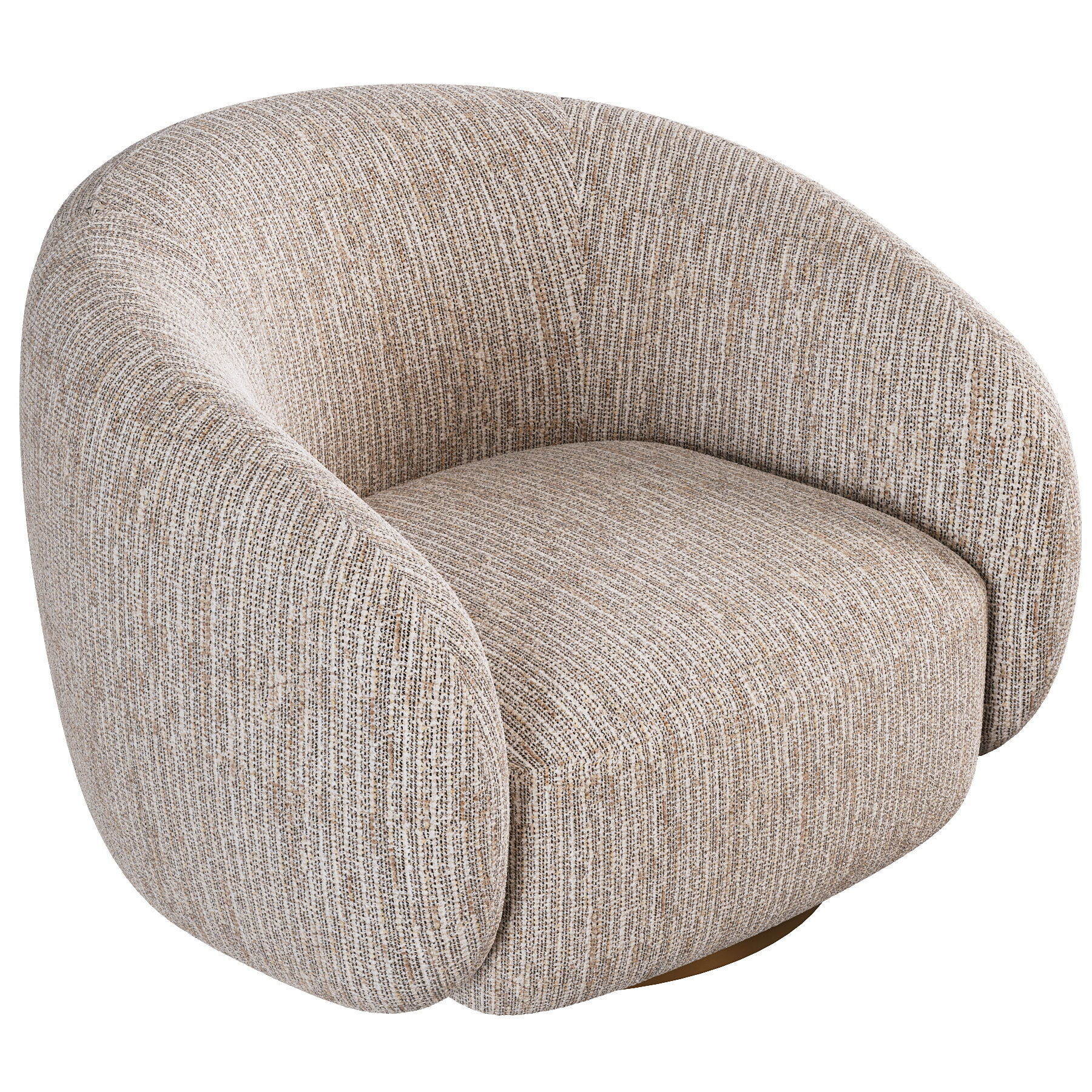 Eichholtz Swivel Chair Brice 3D model CGTrader