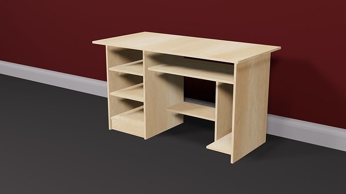 computer table 3D model | CGTrader