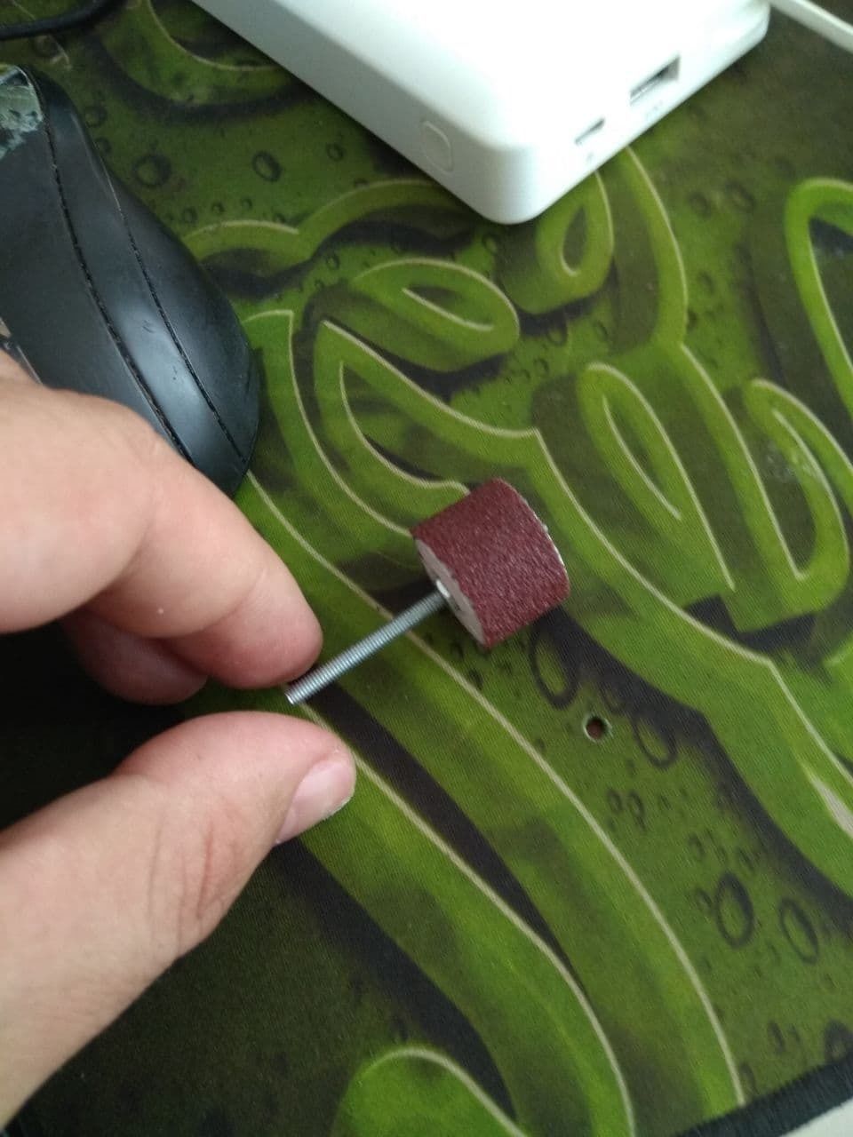 Dremel sandpaper drum Drill sandpaper keeper 3D model 3D printable