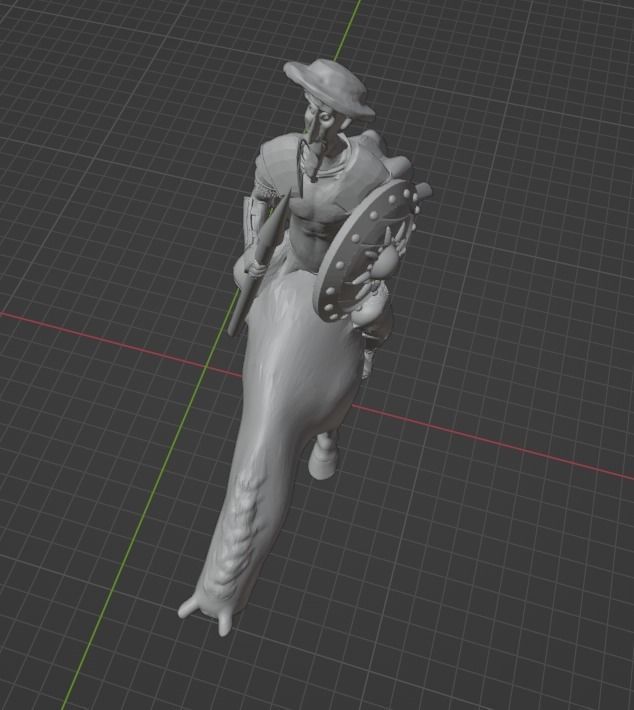 Don Quixote 3D model 3D printable | CGTrader