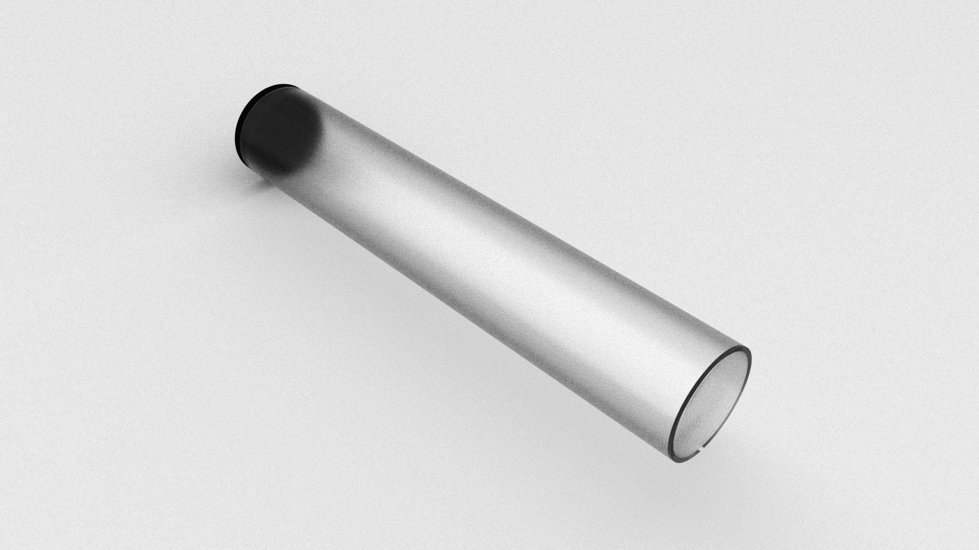 Clear Cylinder Retail Packaging 3D model CGTrader
