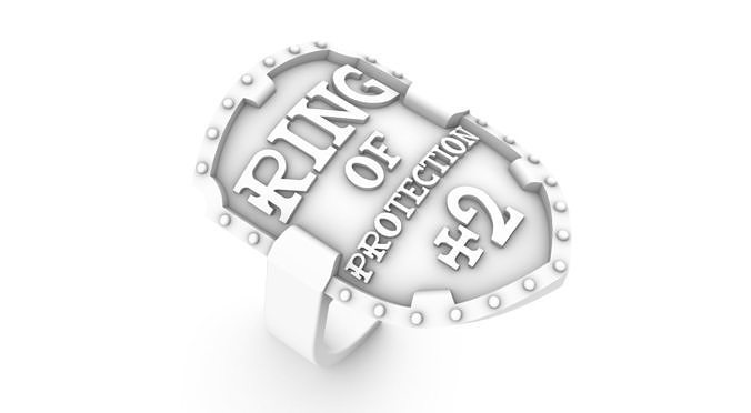 Ring of Protection 3D model 3D printable | CGTrader