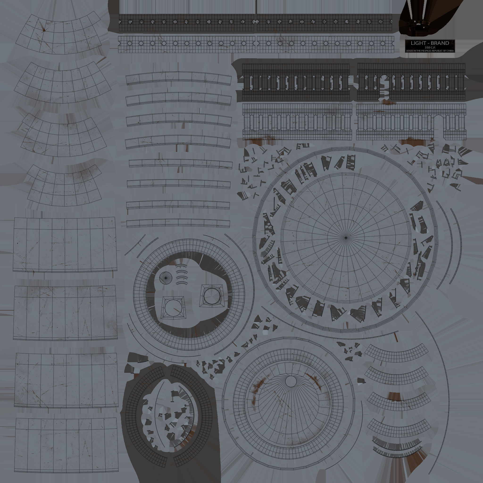 Oil lantern lamp 3D model CGTrader