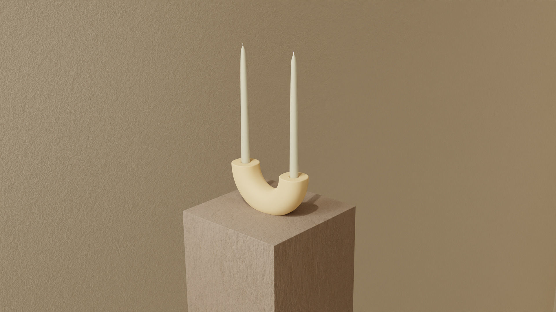HM Candle Holder 3D model CGTrader