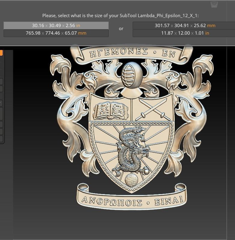 Lambda Phi Epsilon 3D model 3D printable CGTrader