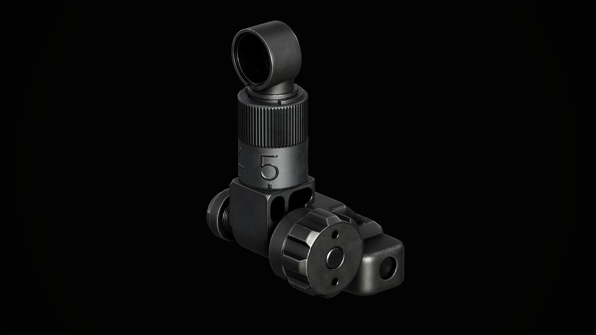 3D model KAC Micro Sights VR / AR / low-poly | CGTrader