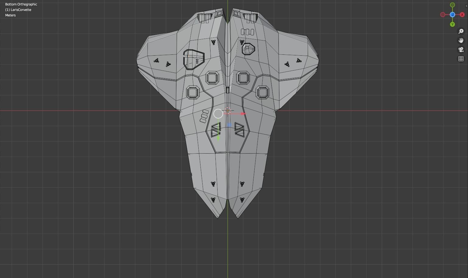 Spaceship corvettes free 3D model 3D printable | CGTrader
