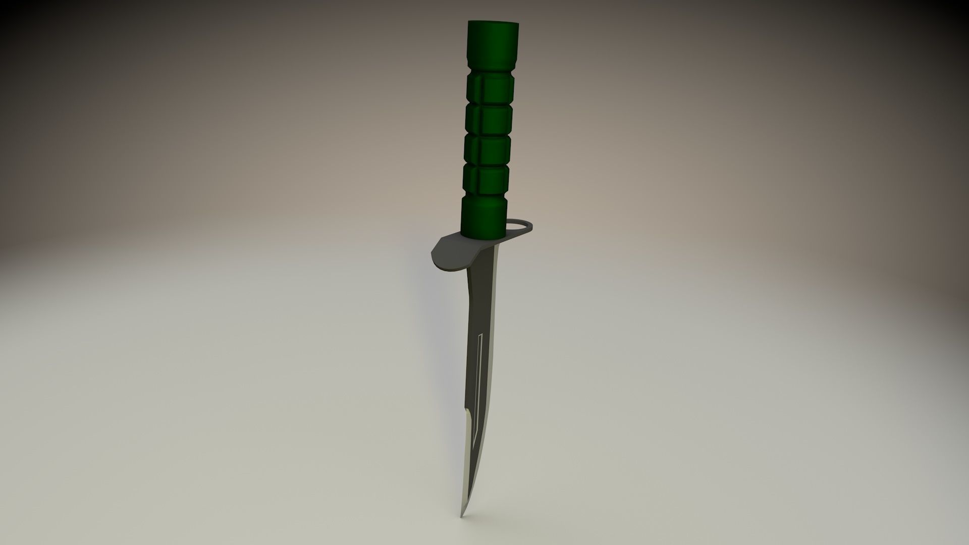 bayonet knife 3D model 3D printable | CGTrader