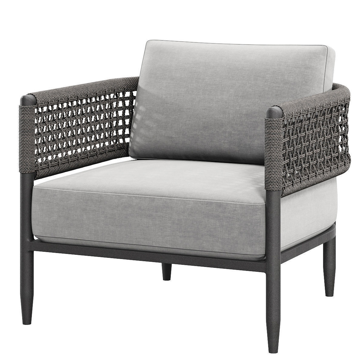 VERONA LOUNGE CHAIR 3D model CGTrader