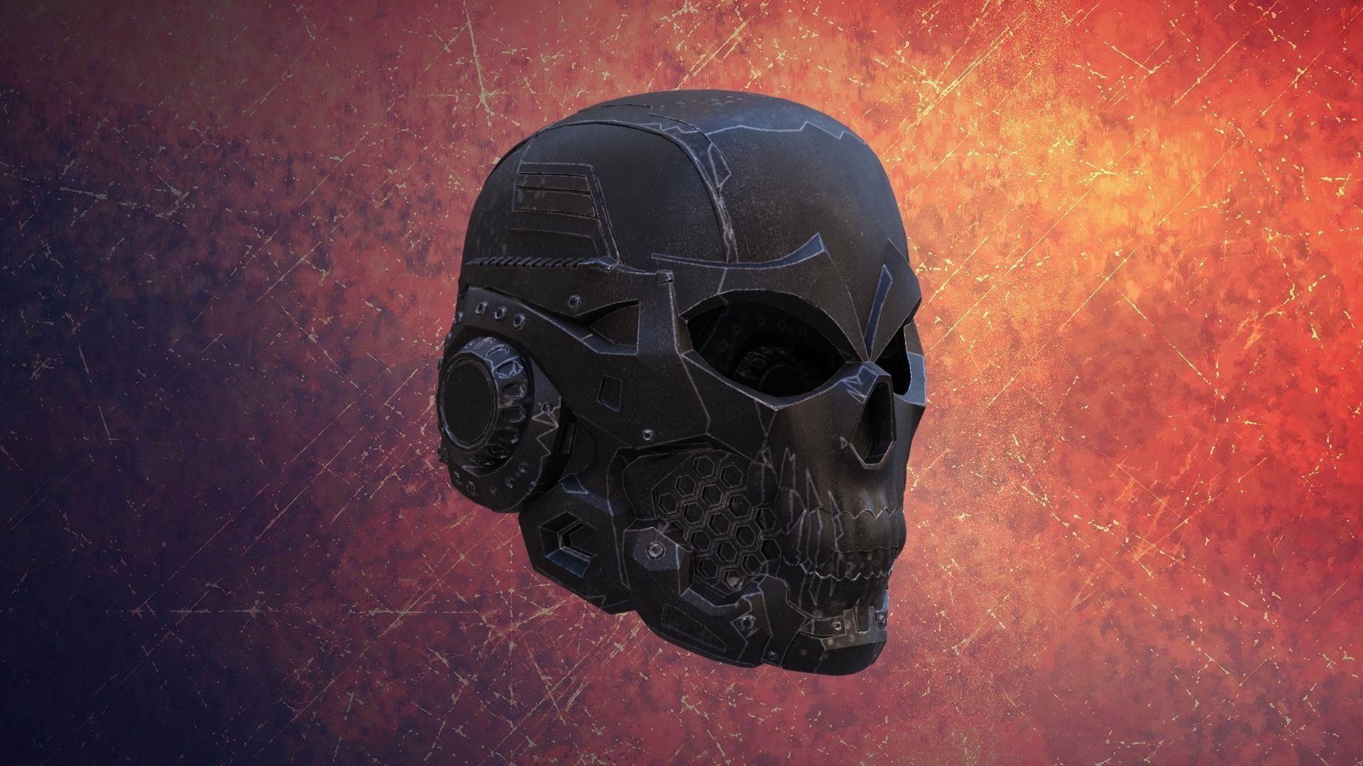 hydra helmet printable airsoft paintball scifi 3D model 3D printable