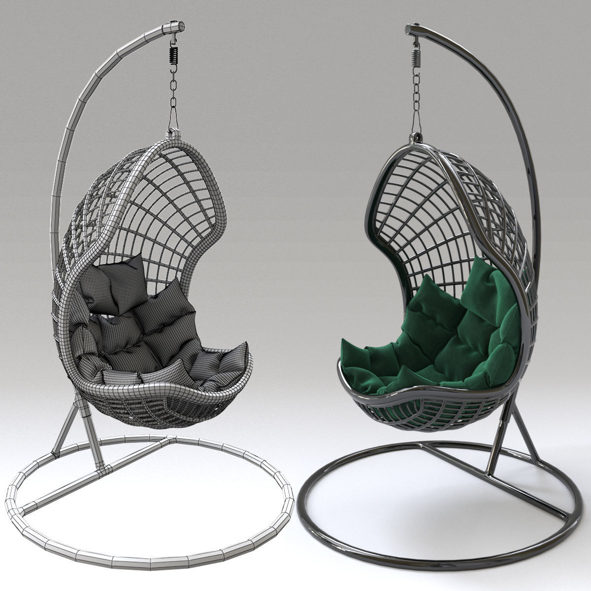 Afina Garden 3D model | CGTrader