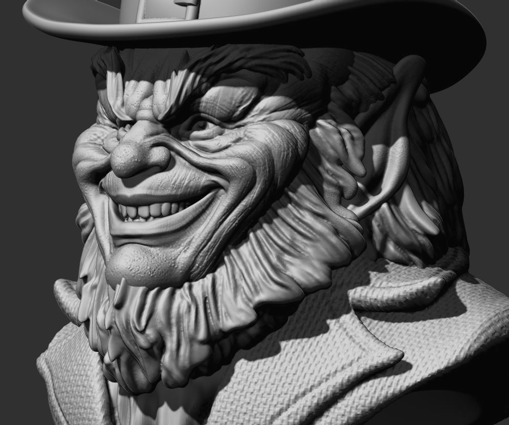 LEPRECHAUN bust 3D printable figure 3D model 3D printable | CGTrader