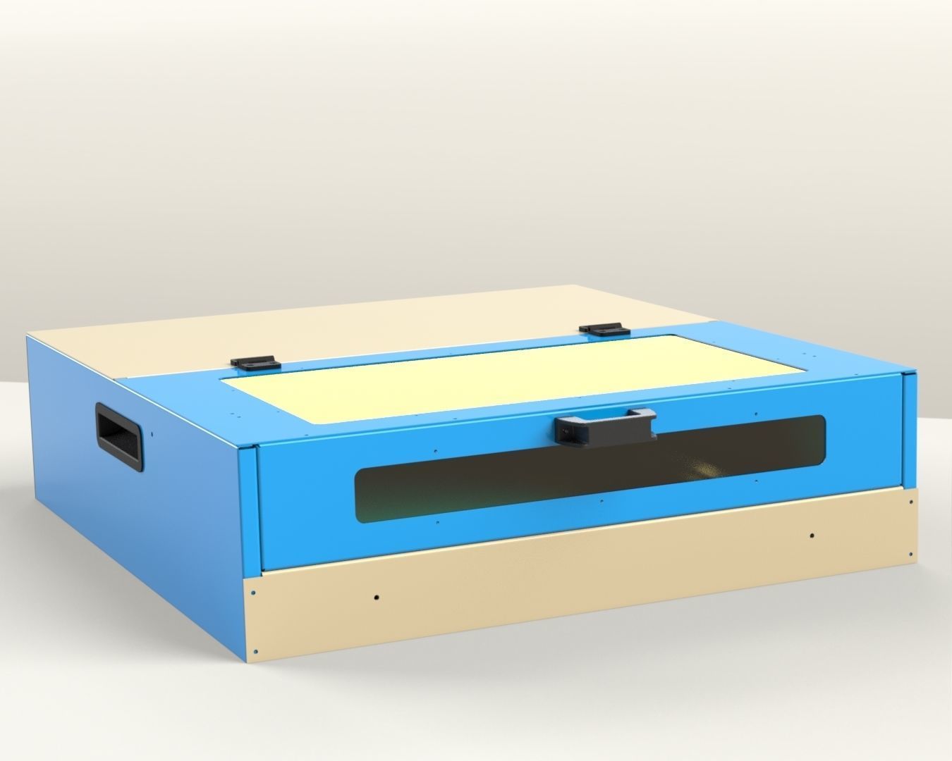 Laser Engraving Enclosure 3D model CGTrader