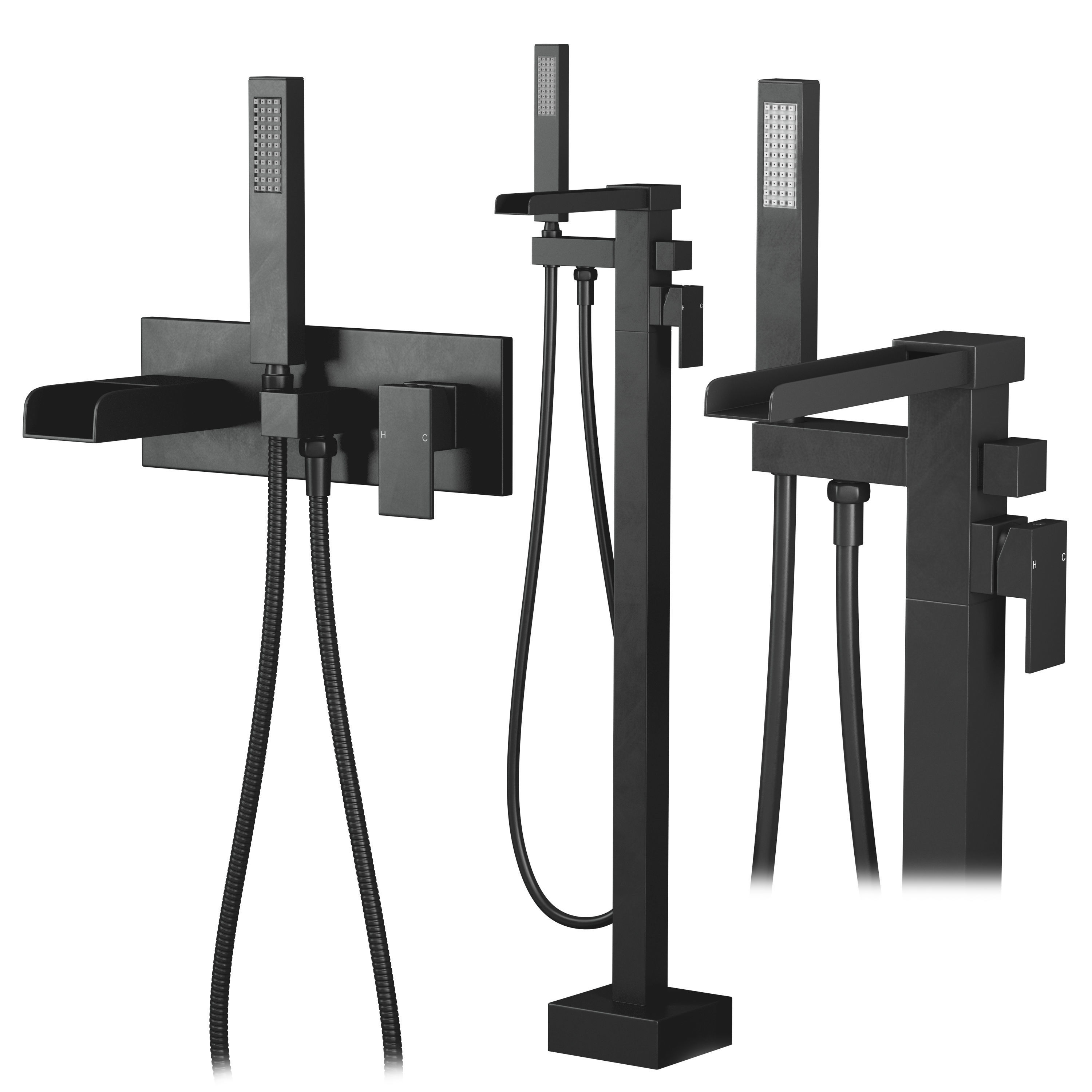 Homary faucets and shower sets 3D model CGTrader