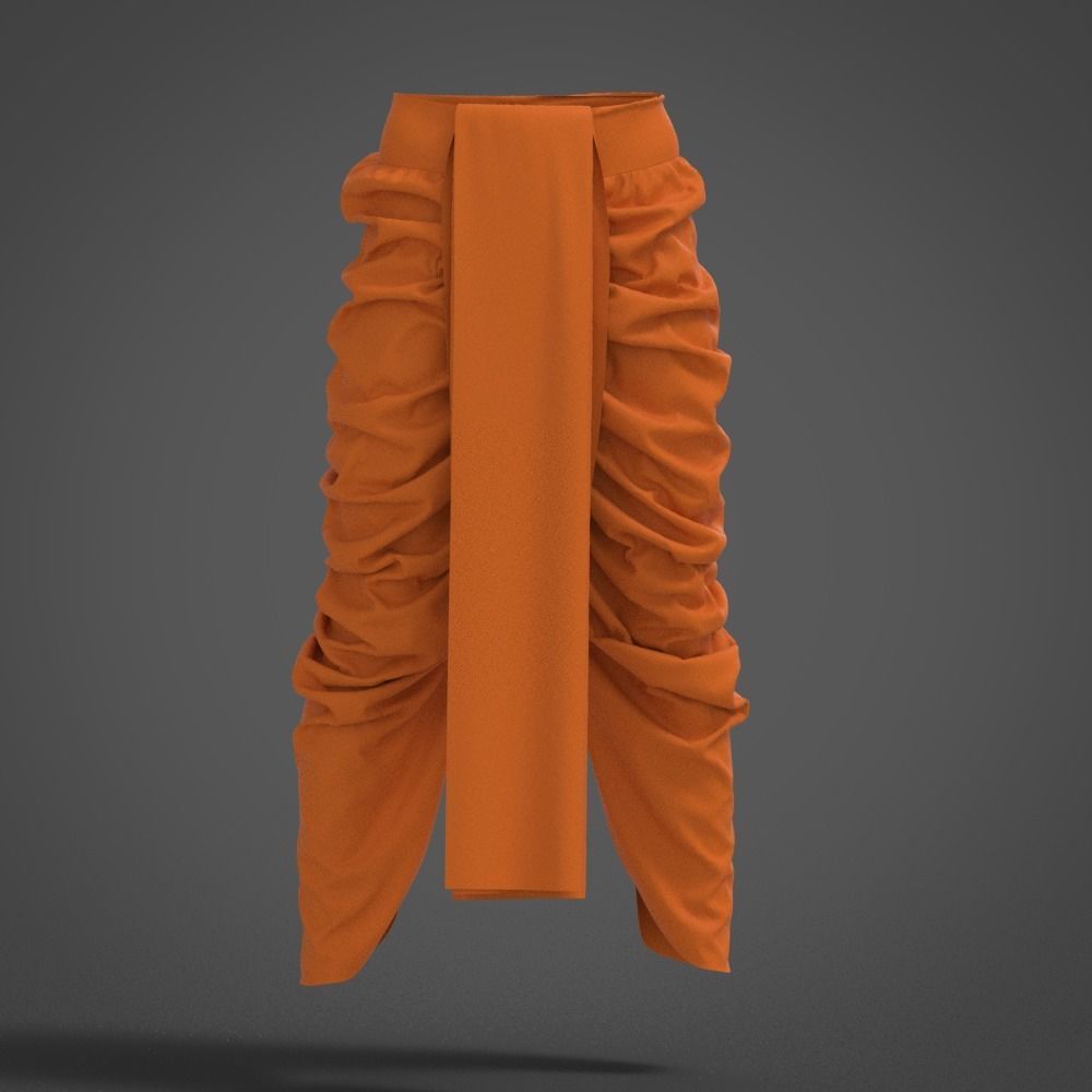 D59  DHOTI  STYLE  CORSET 3 PC