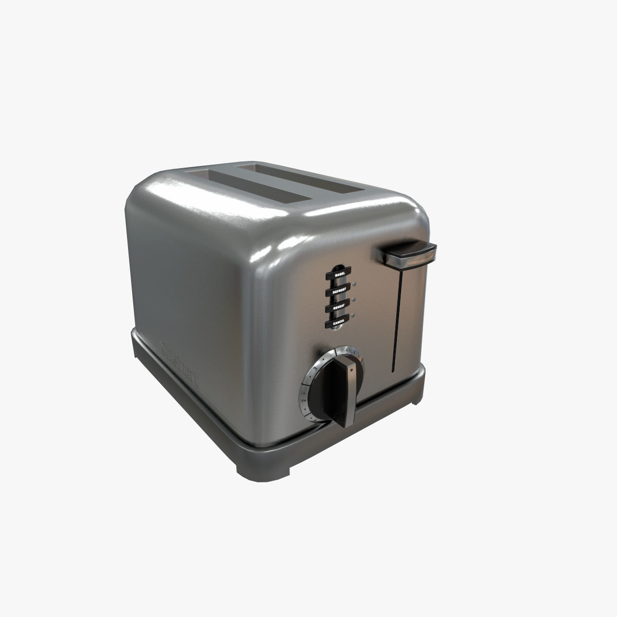 3D model Toaster Cuisinart CPT 160 VR / AR / lowpoly CGTrader