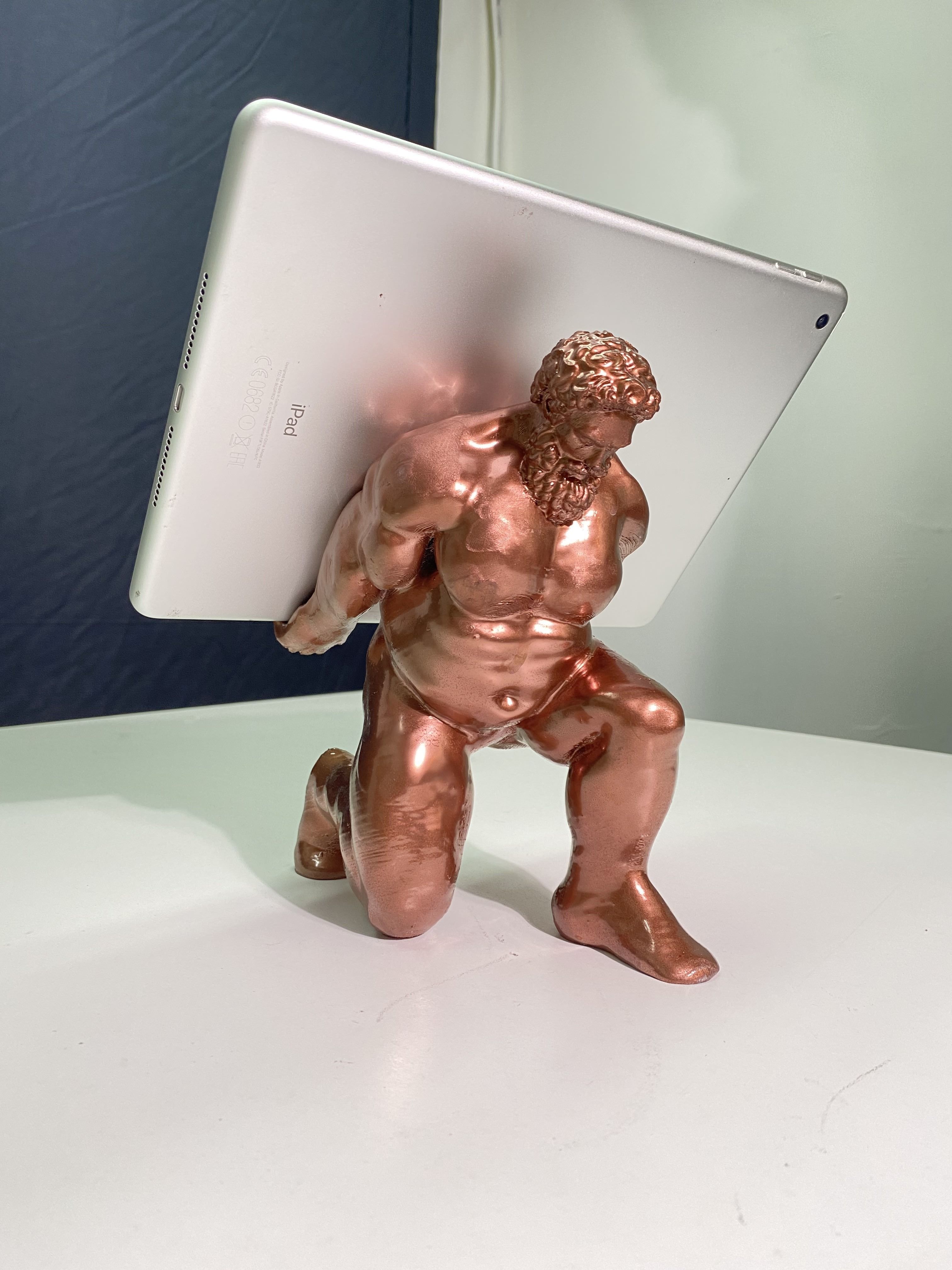 Hercules Tablet Stand 3D model 3D printable CGTrader