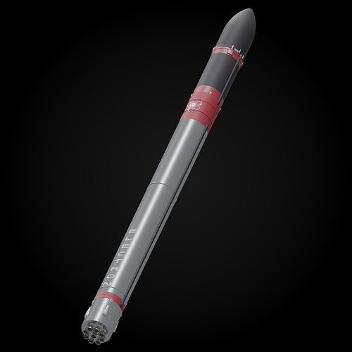 Rocket Lab Electron 3D model CGTrader