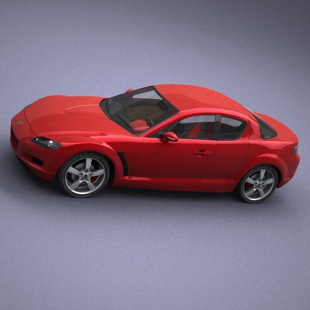 Mazda RX8 model in Lightwave 3D 3D model | CGTrader