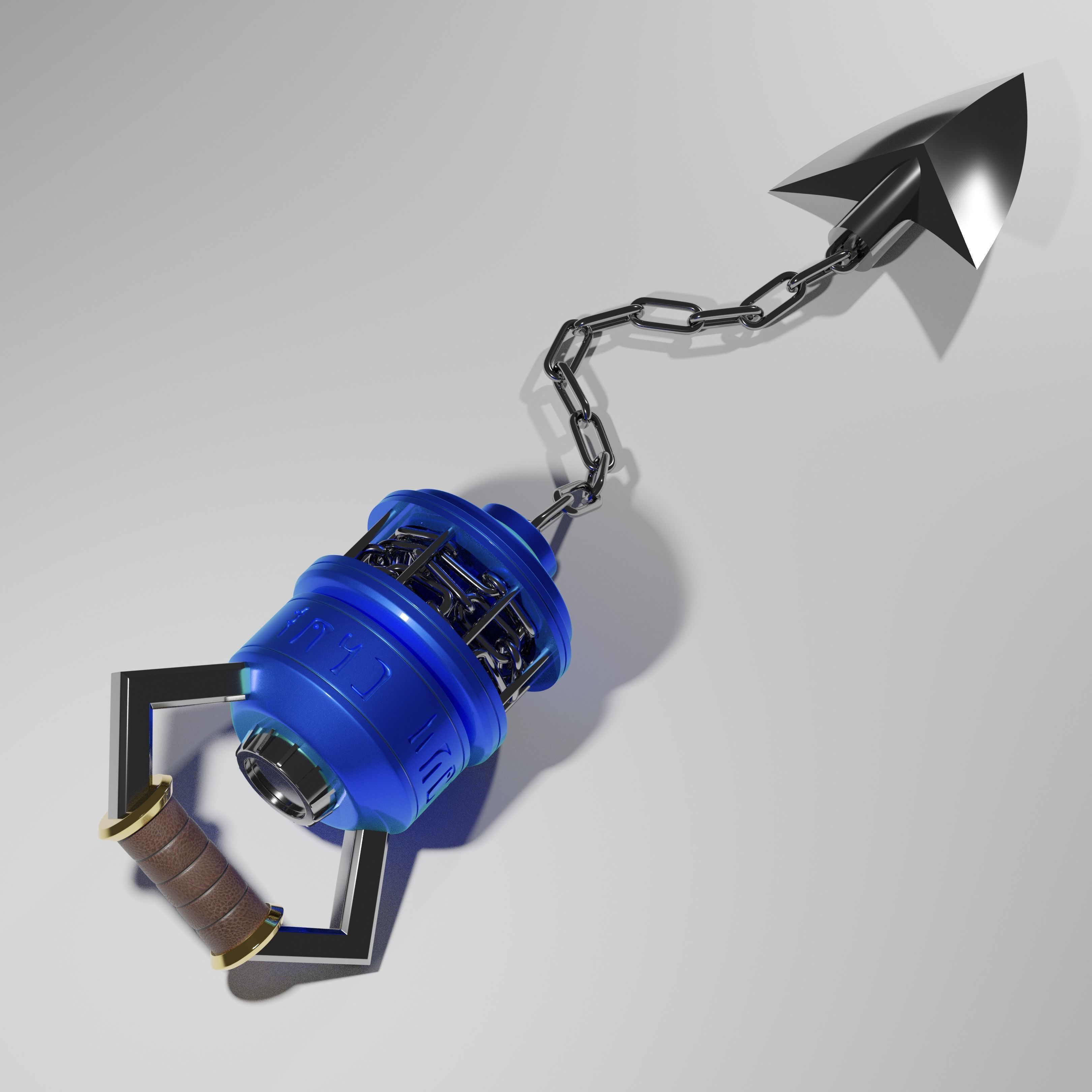 Links Hookshot From Hyrule Warriors 3D model 3D printable CGTrader